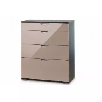 Комод Vental Лайн-1 Венге/Мокко (фасады МДФ)