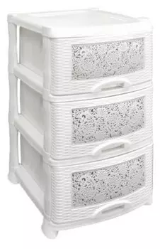 Комод Violet Ажур белый (035326)