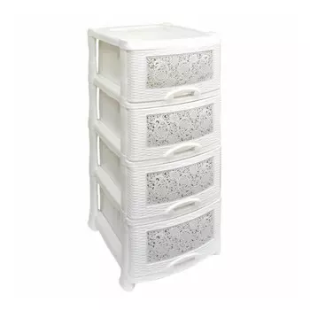 Комод Violet Ажур белый (035426)