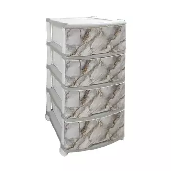 Комод Violet Мрамор 4-х секц. (035250)