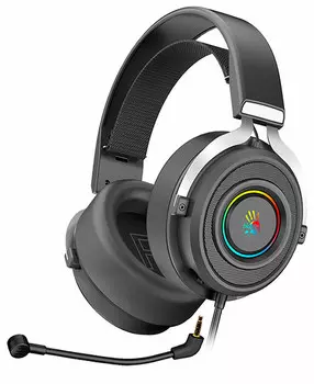 Компьютерная гарнитура A4Tech Bloody G535P черный/серебристый