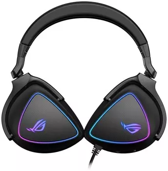 Компьютерная гарнитура ASUS ROG DELTA S черный (90yh02k0-b2ua00)