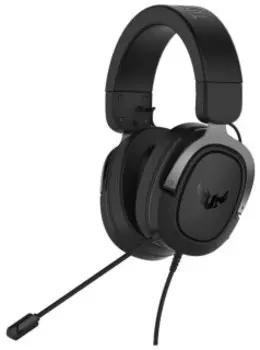 Компьютерная гарнитура ASUS TUF Gaming H3 черный/титан (90yh028g-b1ua00)