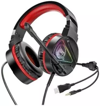 Компьютерная гарнитура Hoco W104 DRIFT GAMING красный