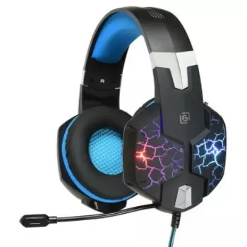 Компьютерная гарнитура Oklick HS-L930G SNORTER черный/синий