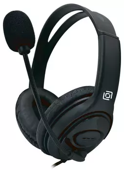 Компьютерная гарнитура Oklick HS-M400 черный (1532019)