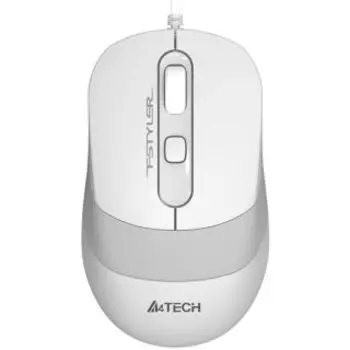 Компьютерная мышь A4Tech Fstyler FM10 белый/серый