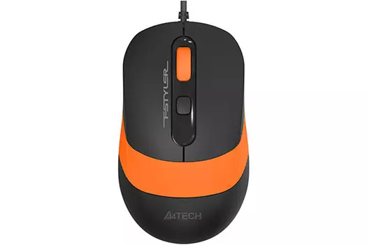 Компьютерная мышь A4Tech Fstyler FM10S черный/оранжевый