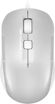 Компьютерная мышь A4Tech Fstyler FM26 серебристый/белый