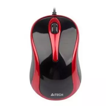 Компьютерная мышь A4Tech N-360-2 красный/черный