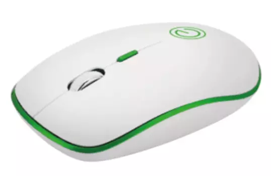 Компьютерная мышь Energy EK-005W бело/зелёный