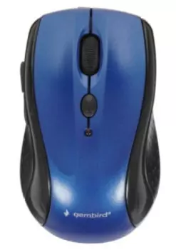 Компьютерная мышь Gembird MUSW-425 синий глянец (18853)