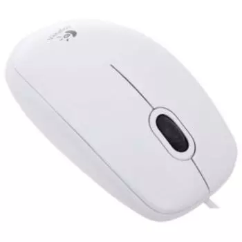 Компьютерная мышь Logitech B100 White (910-003360)