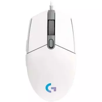 Компьютерная мышь Logitech G102 Lightsync White (910-005824)