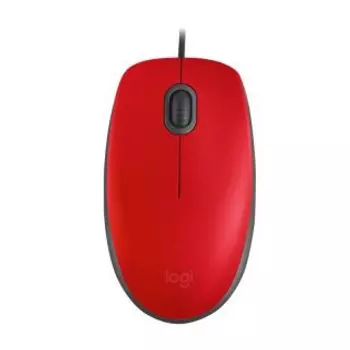Компьютерная мышь Logitech M110 Silent USB Red (910-005489)