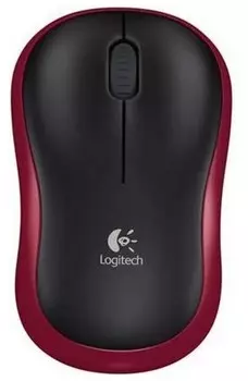 Компьютерная мышь Logitech M185 Red (910-002237)