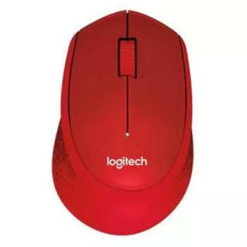 Компьютерная мышь Logitech M330 красный (910-004911)