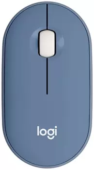 Компьютерная мышь Logitech Pebble M350 blueberry (910-006753)