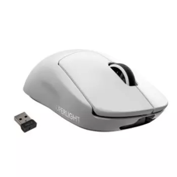 Компьютерная мышь Logitech PRO X Superlight White (910-005942)