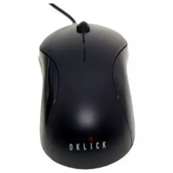 Компьютерная мышь Oklick 115S черный USB