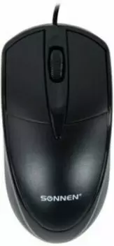 Компьютерная мышь SONNEN B61 черная (513513)