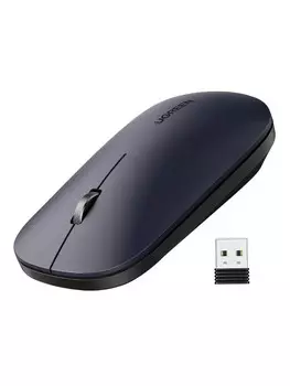 Компьютерная мышь Ugreen MU001 серо-черный (90372)