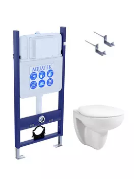 Комплект инсталляции Aquatek SET КАИР KKI (INS-0000012 + крепеж+ KKI-0000002 +унитаз AQ1170-00 КАИР)