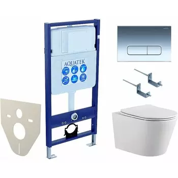 Комплект инсталляции Aquatek SET ВЕГА-1905-016 KK-1 (INS-0000012 +KDI-0000016 +KKI-0000001 +AQ1905-00 с тонким сиденьем )