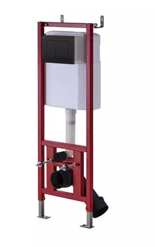 Комплект инсталляции D&K 400х165х1160 с черной клавишей (DI8540116)