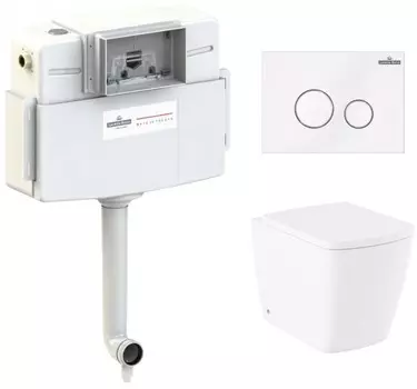 Комплект инсталляции Lavinia Boho Relfix Aveo Rimless 77060263 (состоит из 3306404R, 33290600, 38020010)