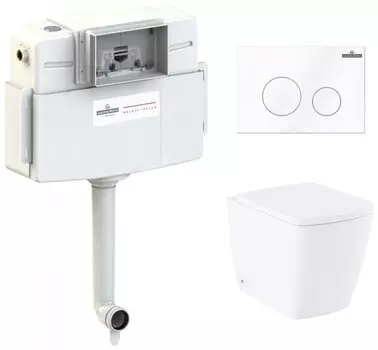 Комплект инсталляции Lavinia Boho Relfix Aveo Rimless 77060257 (состоит из 3306404R, 33290600, 38020010)