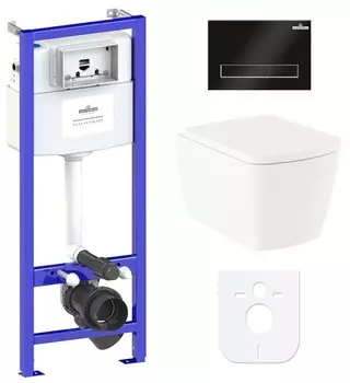 Комплект инсталляции Lavinia Boho Relfix Aveo Rimless 77040124 (состоит из 3306101R, 33290600, 38010010, 380501MB)