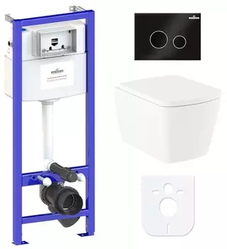 Комплект инсталляции Lavinia Boho Relfix Aveo Rimless 77040132 (состоит из 3306101R, 33290600, 38010010, 3805004B)