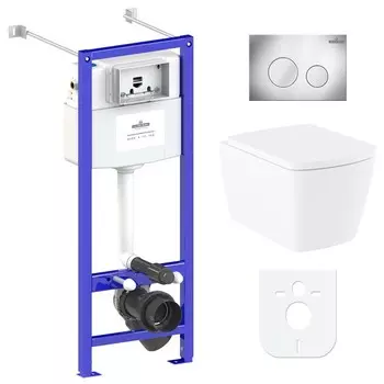 Комплект инсталляции Lavinia Boho Relfix Aveo Rimless 77050210 (состоит из 3306101R, 33290600, 38010020, 3805002C)