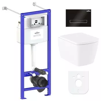 Комплект инсталляции Lavinia Boho Relfix Aveo Rimless 77050214 (состоит из 3306101R, 33290600, 38010020, 3805003B)