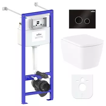 Комплект инсталляции Lavinia Boho Relfix Aveo Rimless 77050216 (состоит из 3306101R, 33290600, 38010020, 3805004B)