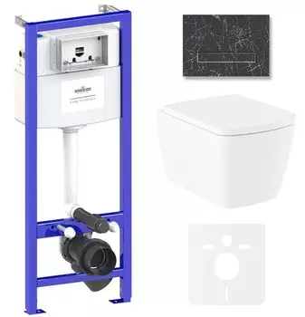 Комплект инсталляции Lavinia Boho Relfix Aveo Rimless 75110252 (состоит из 38010010, 38050901, 3306101R, 33290600)