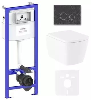 Комплект инсталляции Lavinia Boho Relfix Aveo Rimless 75110253 (состоит из 38010010, 38050902, 3306101R, 33290600)