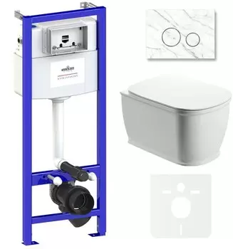 Комплект инсталляции Lavinia Boho Relfix Bell Pro Rimless 75110017 (состоит из 38010010, 38050904, 3301101R, 33290100)