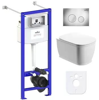 Комплект инсталляции Lavinia Boho Relfix Bell Pro Rimless 77050126 (состоит из 3301101R, 33290100, 38010020, 3805002C)