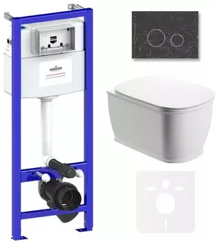 Комплект инсталляции Lavinia Boho Relfix Bell Pro Rimless 75110015 (состоит из 38010010, 38050902, 3301101R, 33290100)