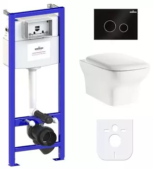 Комплект инсталляции Lavinia Boho Relfix Bristol Rimless 77040120 (состоит из 3305101R, 33290500, 38010010, 3805004B)