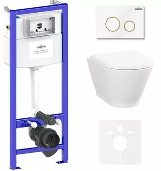 Комплект инсталляции Lavinia Boho Relfix Elegant Rimless 87561083 (состоит из 38010010, 38050804, 3308101R)