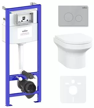 Комплект инсталляции Lavinia Boho Relfix Grance Hill Rimless 87561007 (состоит из 38010010, 380502MC, 3307101R, 33290700)