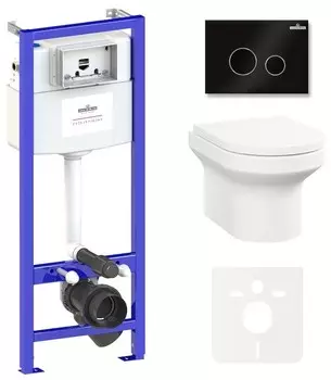 Комплект инсталляции Lavinia Boho Relfix Grance Hill Rimless 87561012 (состоит из 38010010, 3805004B, 3307101R, 33290700)