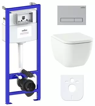 Комплект инсталляции Lavinia Boho Relfix One Compacto 77040063 (состоит из 3302102С, 33290200, 38010010, 380501MC)