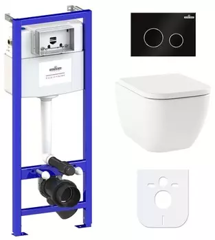 Комплект инсталляции Lavinia Boho Relfix One Compacto 77040068 (состоит из 3302102С, 33290200, 38010010, 380502MB)