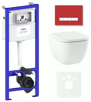 Комплект инсталляции Lavinia Boho Relfix One Compacto 75110070 (состоит из 38010010, 3805005R, 3302102С, 33290200)