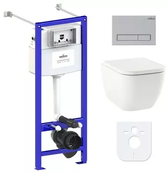 Комплект инсталляции Lavinia Boho Relfix One Rimless 77050159 (состоит из 3302103R, 33290200, 38010020, 380501MC)