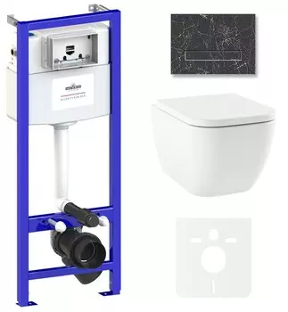 Комплект инсталляции Lavinia Boho Relfix One Rimless 75110116 (состоит из 38010010, 38050901, 3302103R, 33290200)